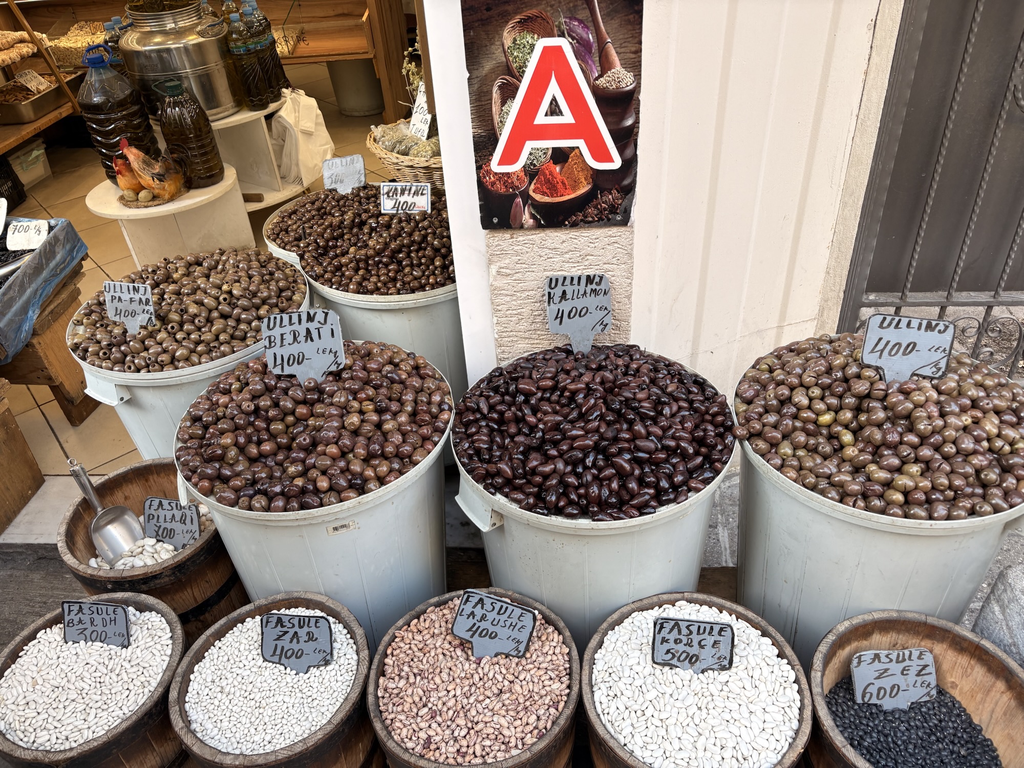 Local food in Albania