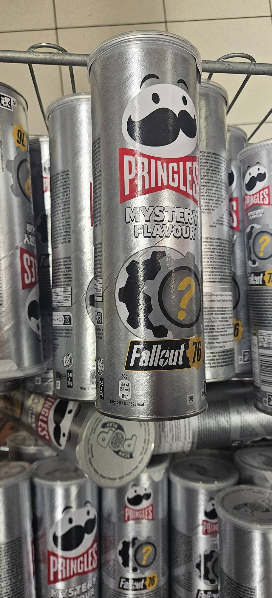Pringles Mystery Flavour Fallout 76 chips found in Europe